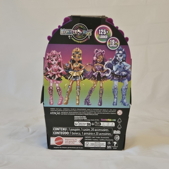 📦🔥Monster High Skulltimate Secrets Monster Mysteries Playset, Clawdeen Wolf